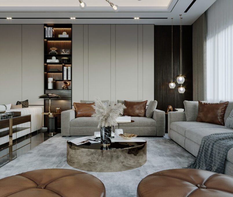 living room interior design solution